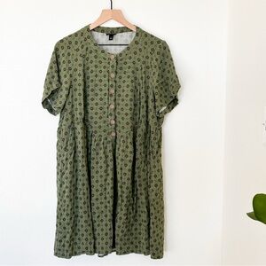 Torrid Green Patterned Women's Dress